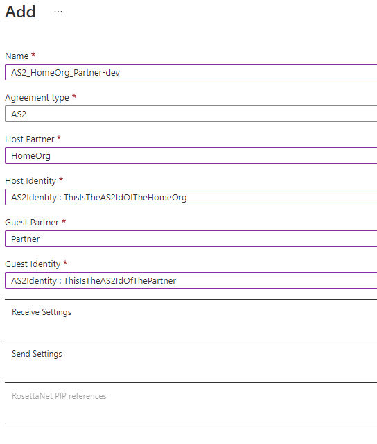 Integration Account Agreement